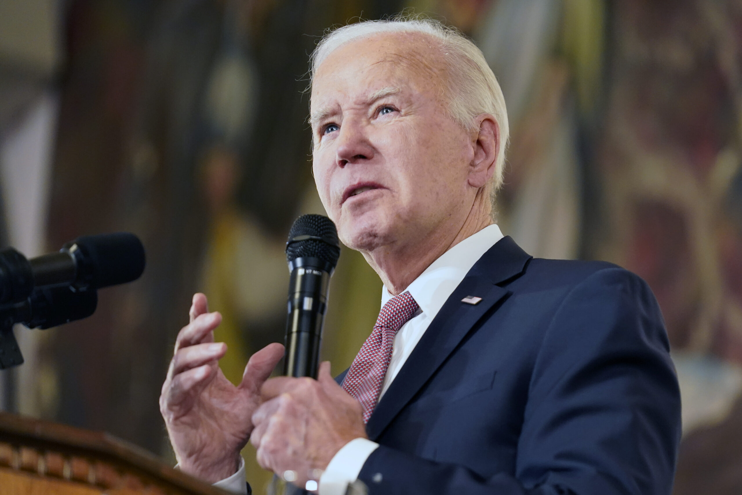 NextImg:Biden approval rating falls to lowest point in his career — and worst for 15 years