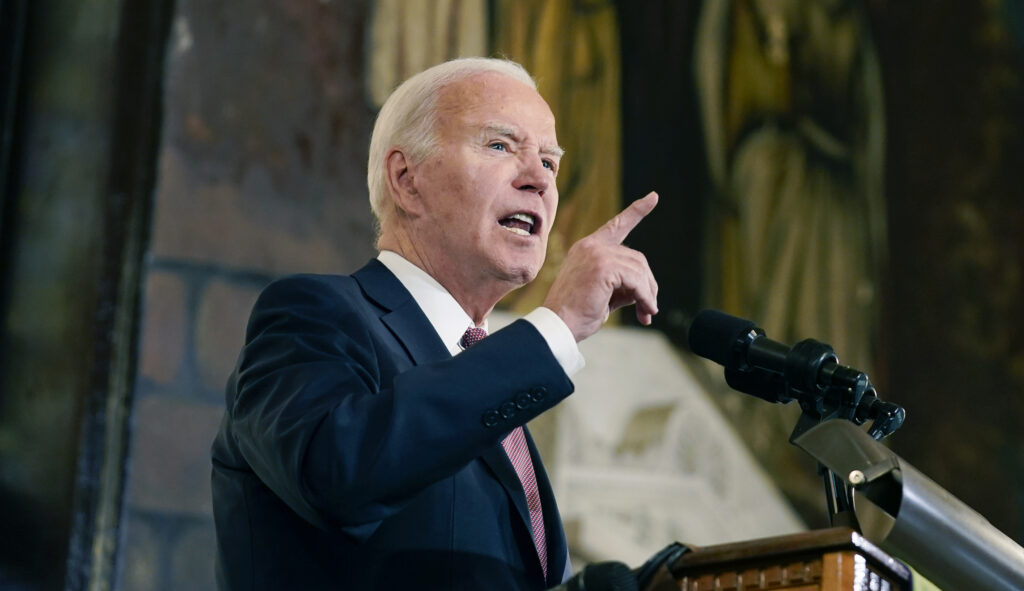 NextImg:Veto Joe? Biden on pace to surpass predecessor in rejecting legislation