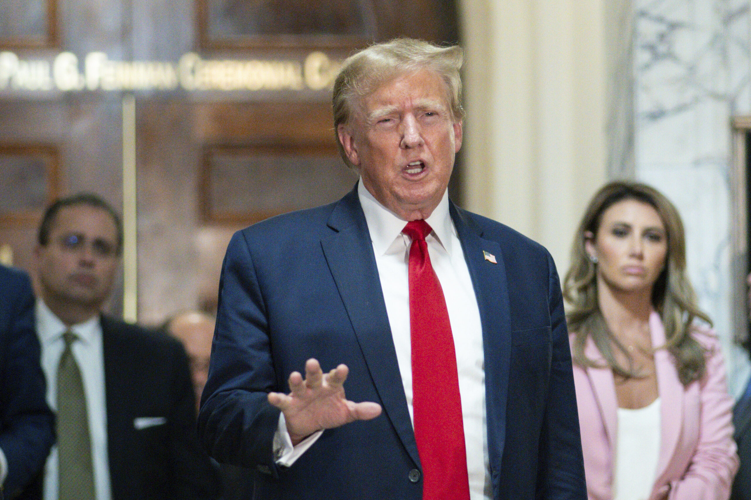 NextImg:Trump responds to fake photos of him on Epstein's plane: AI is 'very dangerous'