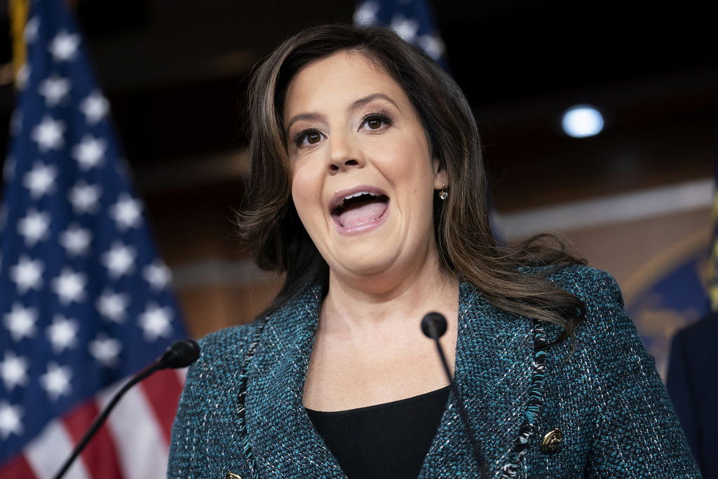 NextImg:Stefanik files judicial complaint after Trump’s gag order appeal is dismissed in New York