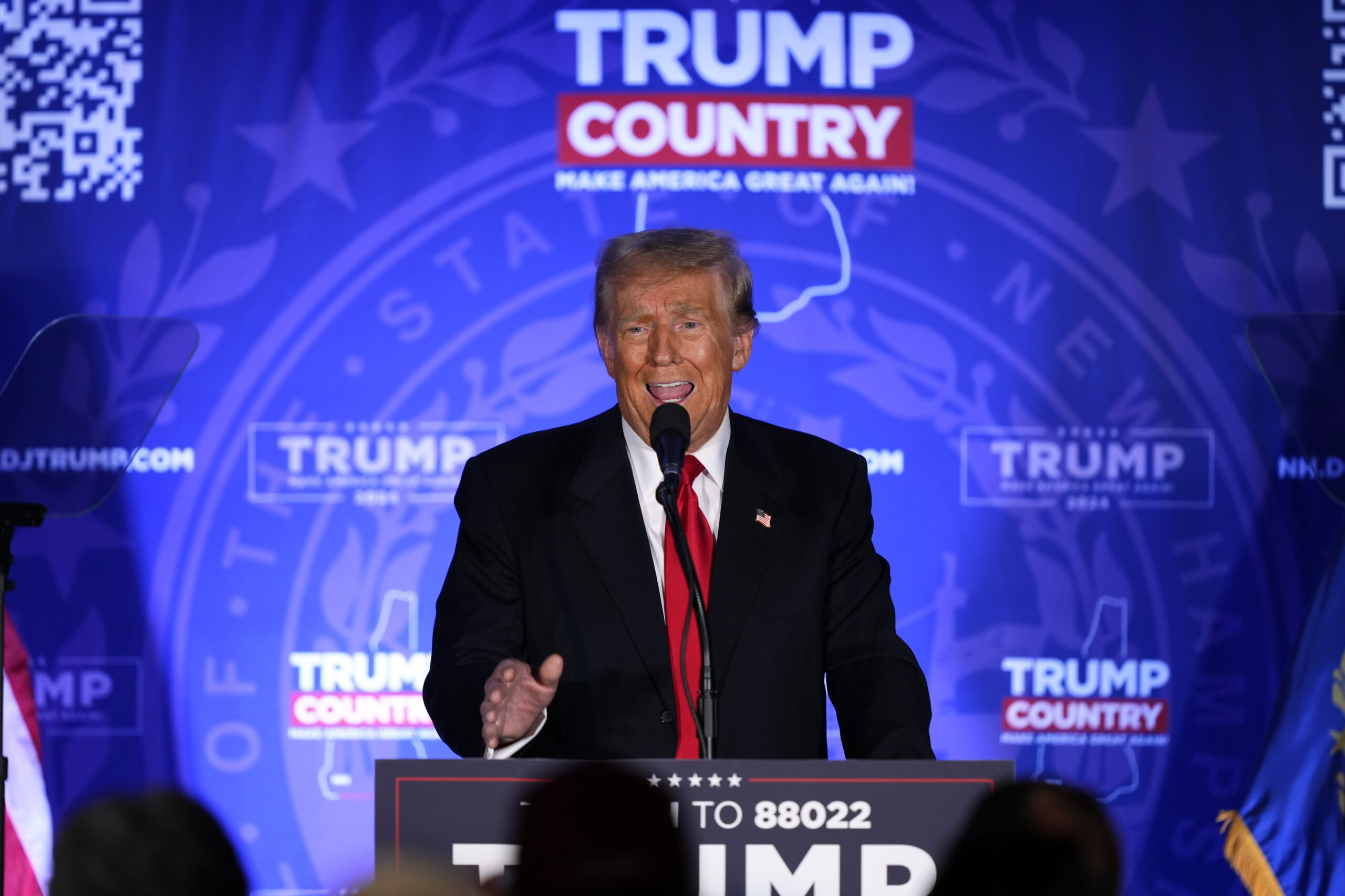 NextImg:WATCH LIVE: Donald Trump expected to get Tim Scott's endorsement at rally in New Hampshire