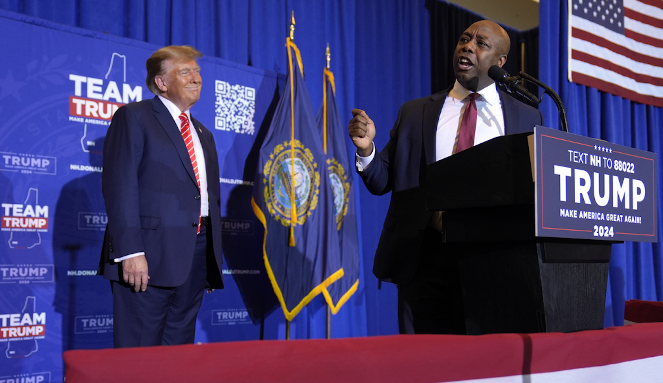 NextImg:Tim Scott dismisses Trump legal battles' effect on voters amid vice president speculation