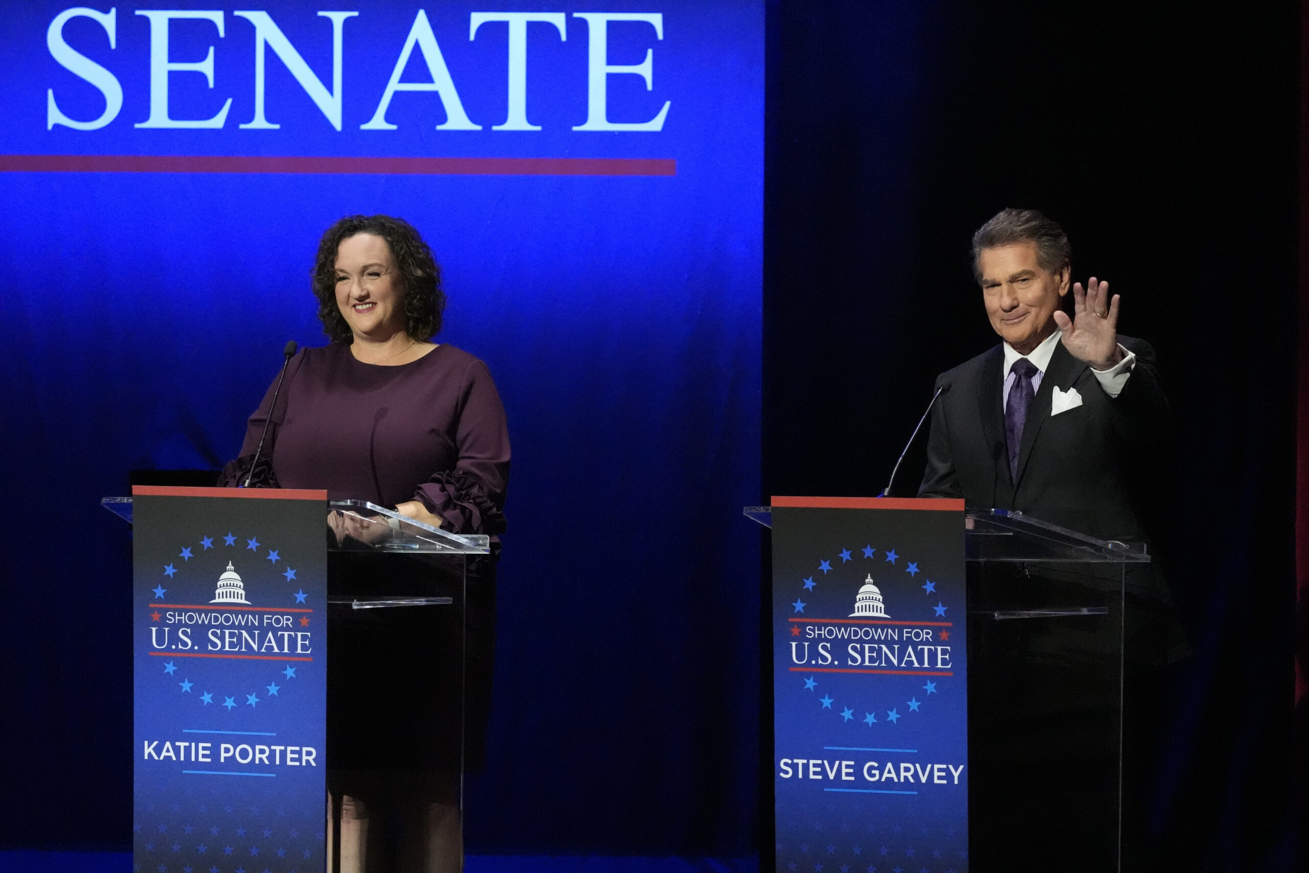 Porter outperforms Garvey in fundraising, but both remain closely tied in California Senate race