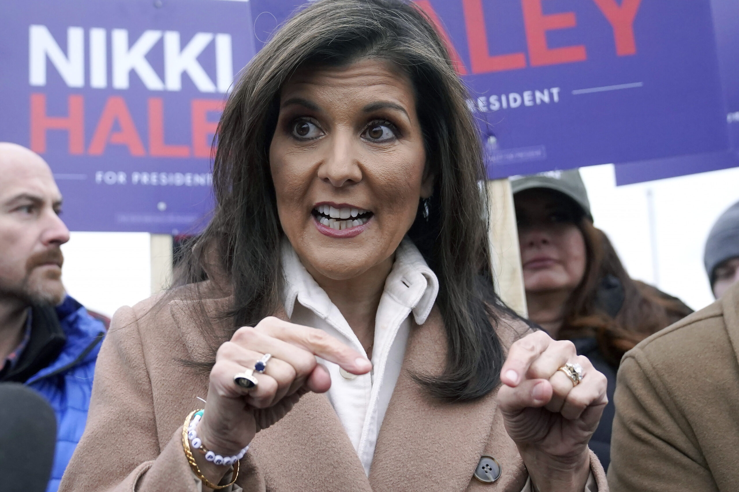 NextImg:New Hampshire primary: Nikki Haley says she won’t drop out if she loses: ‘We aren’t going anywhere’