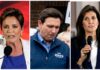 Kari Lake dunks on DeSantis and Haley for ‘vanity project’ campaigns before Iowa caucuses Kari Lake, Ron DeSantis, Nikki Haley