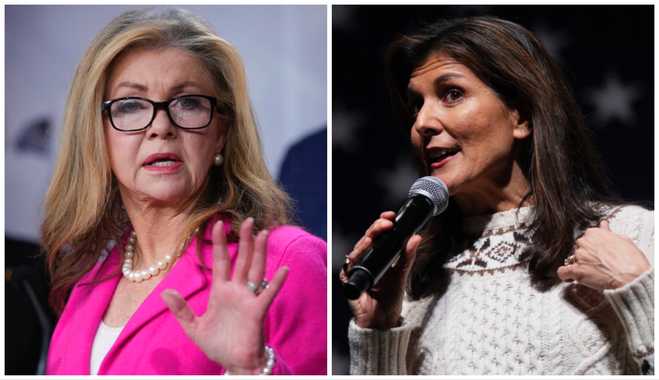 NextImg:Sen. Marsha Blackburn presses Nikki Haley to drop out ahead of New Hampshire primary