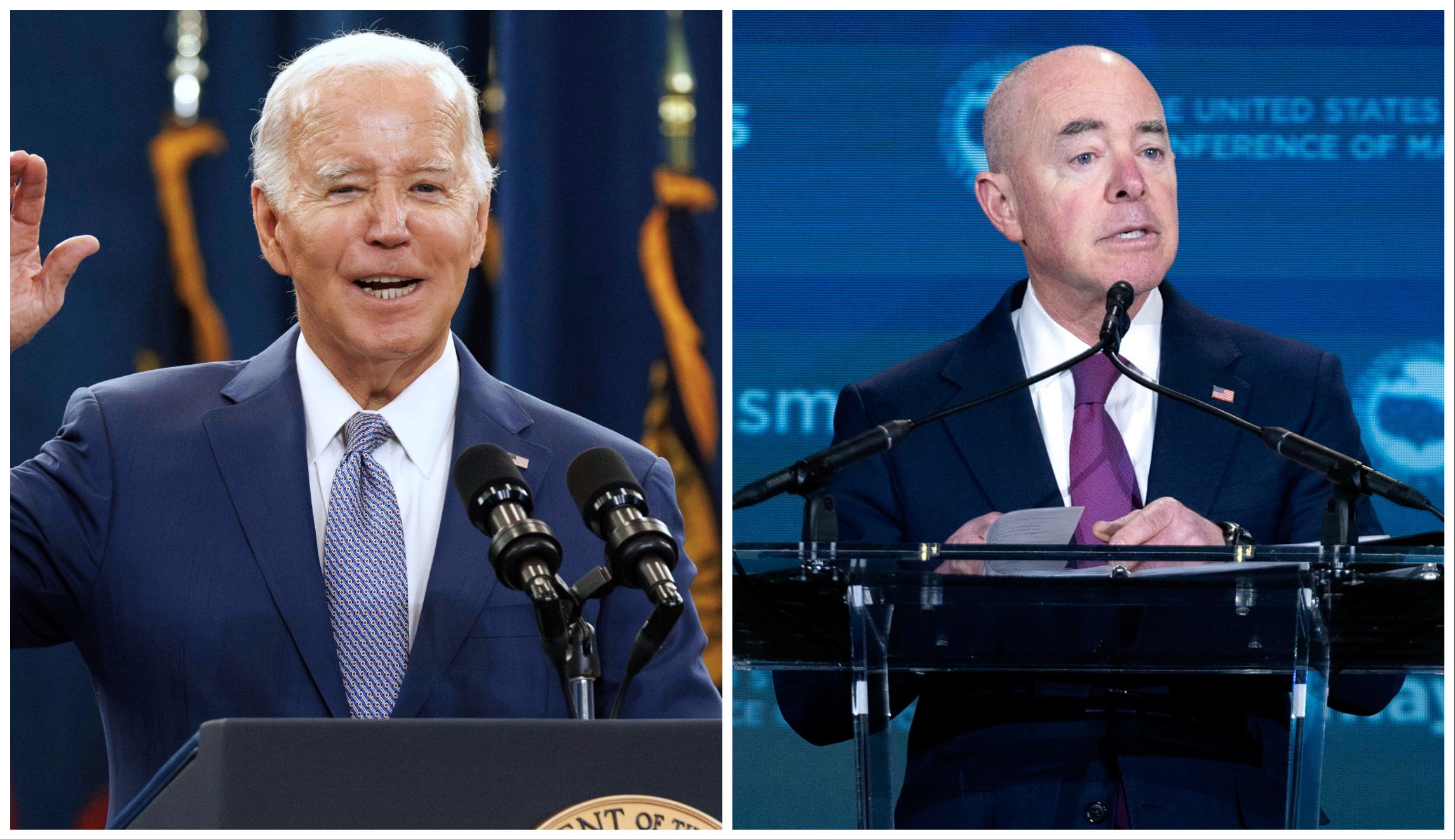 NextImg:Vulnerable House Republicans seek boost from Mayorkas impeachment over Biden inquiry