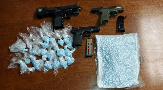 NextImg:Nine arrested in massive Maryland firearms and fentanyl bust