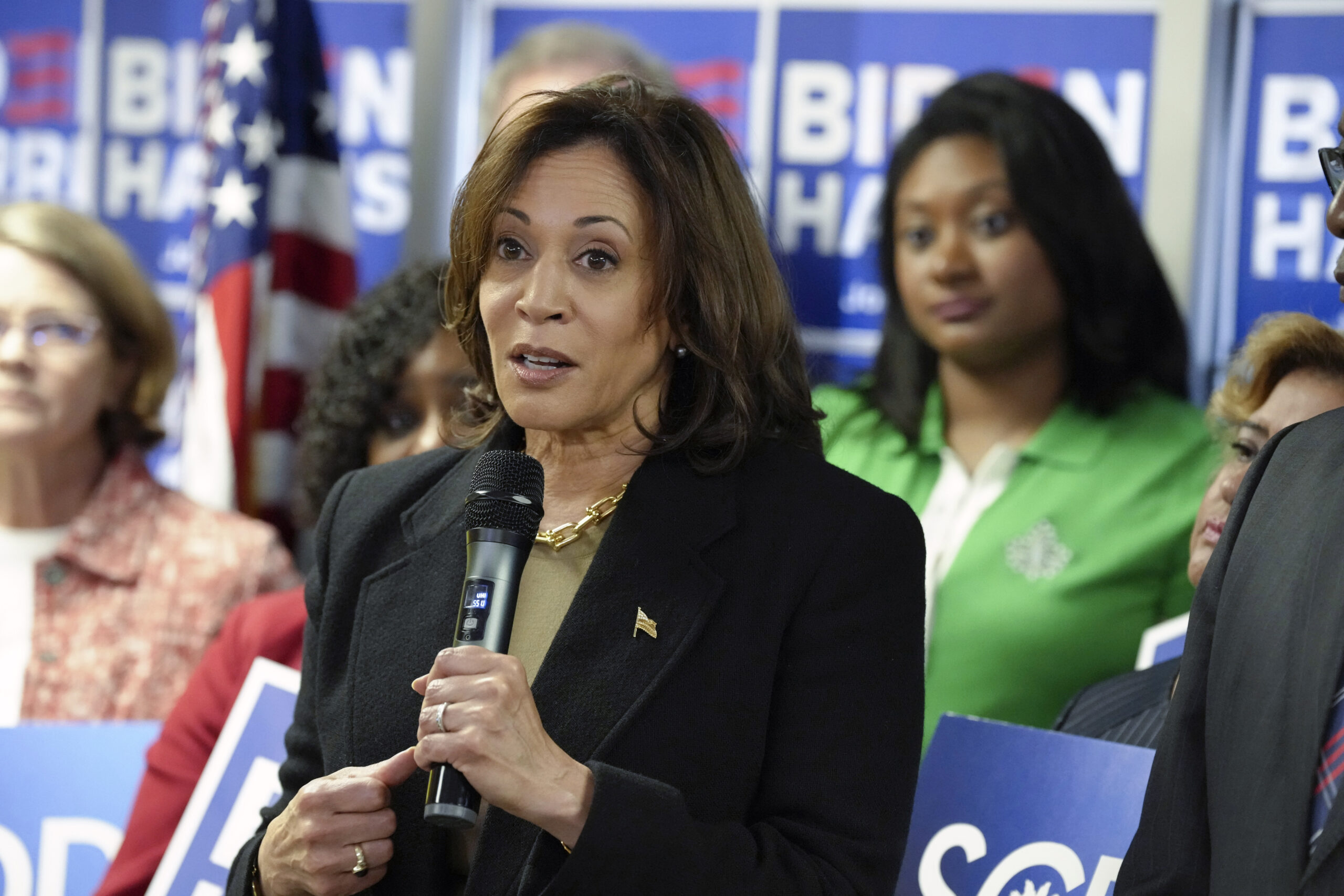 NextImg:North Carolina Democrats tout Kamala Harris visit as proof state is 'in play' in 2024