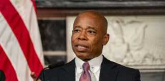 New York City Mayor Eric Adams.