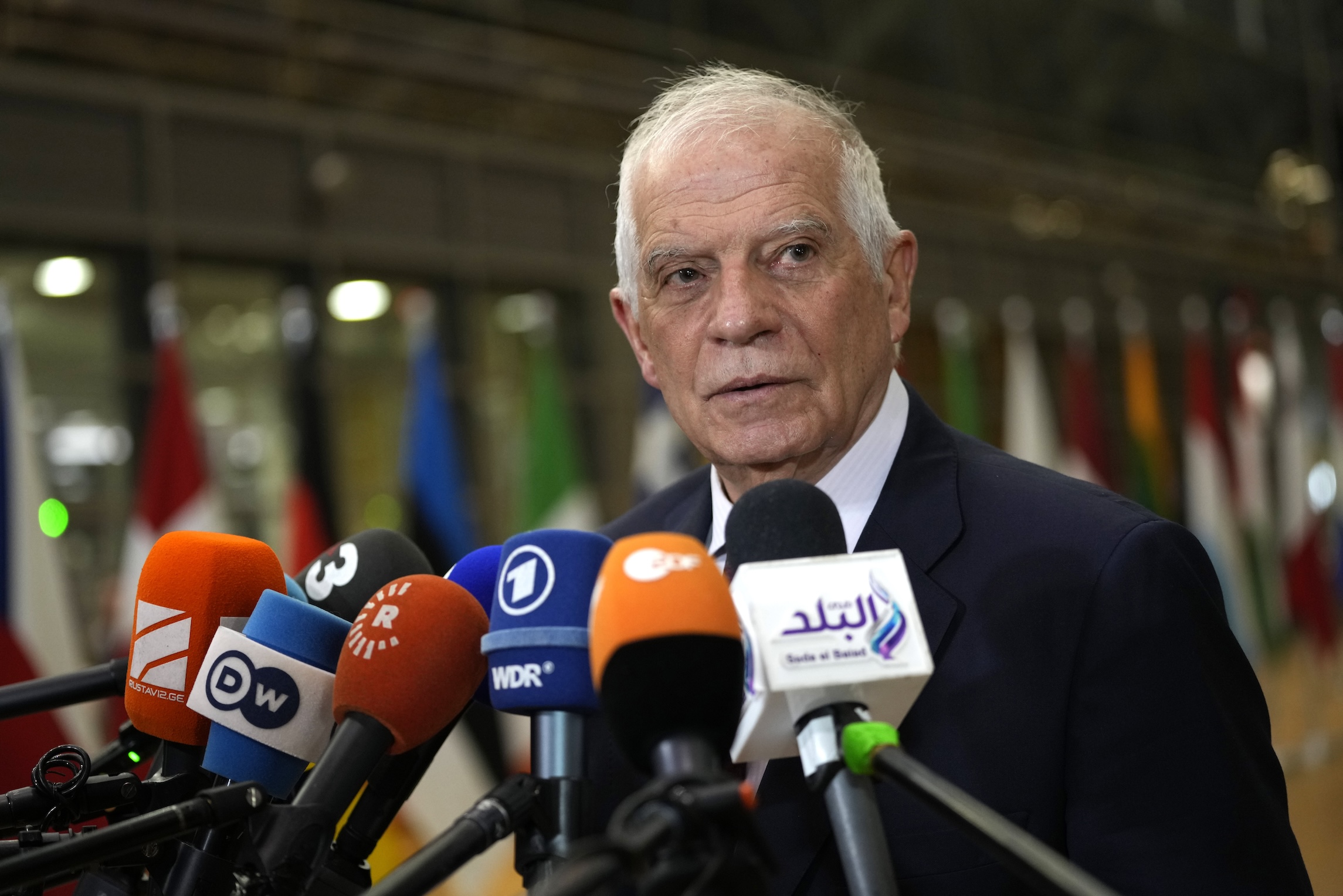 NextImg:EU's Borrell mulls ‘leverage’ to impose two-state solution on Israel
