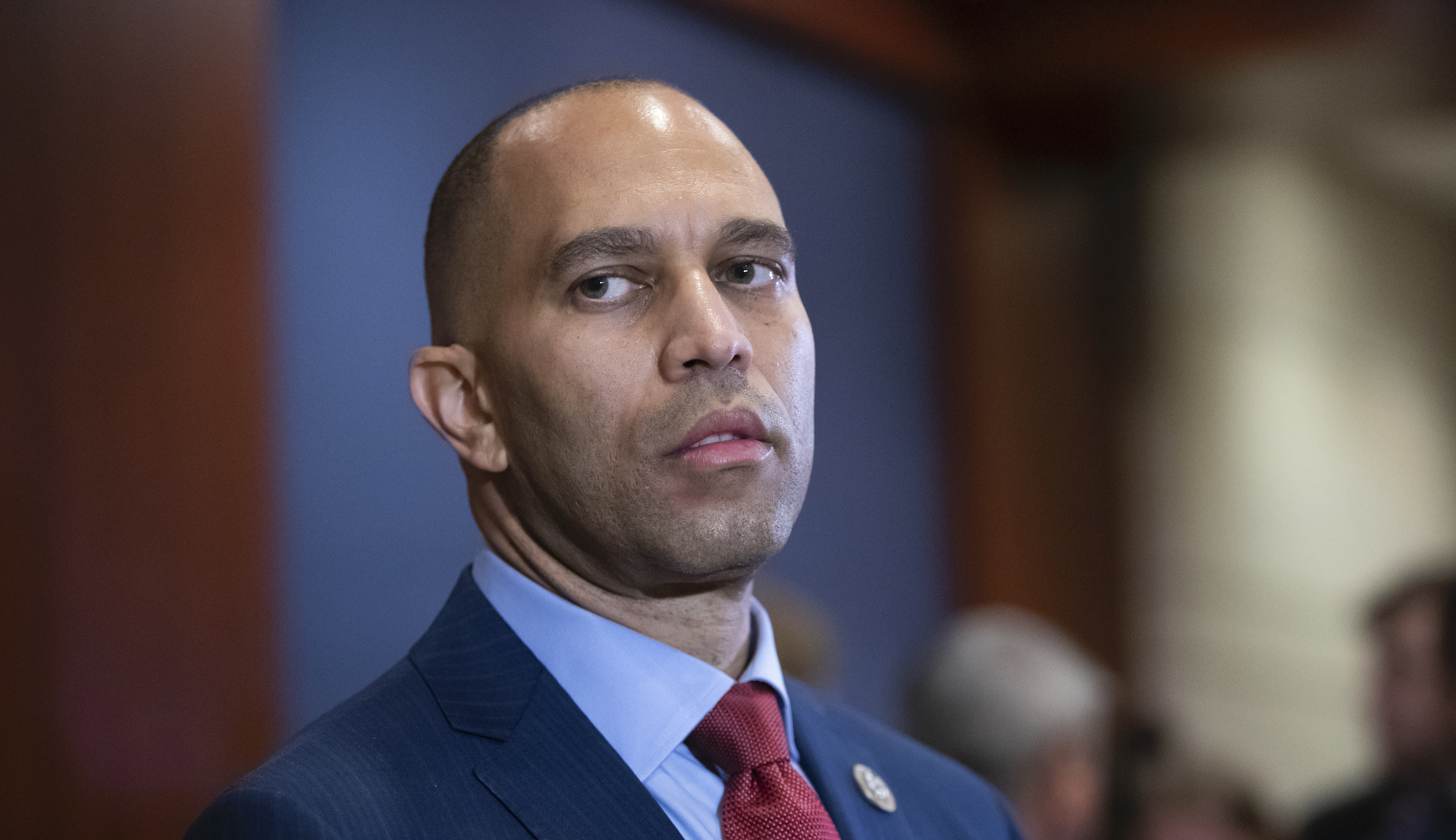 NextImg:Republicans holding up aid for Ukraine could end with US troops at war in Europe: Jeffries