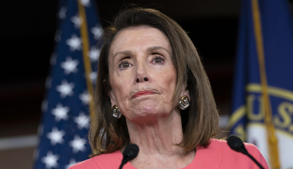 Pelosi facing disruptions from pro-Palestinian demonstrators during European speeches