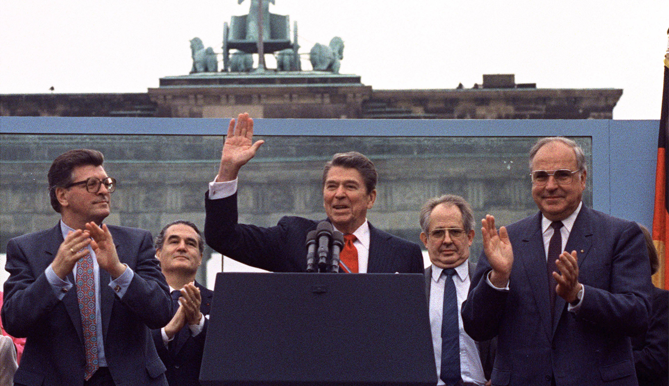NextImg:Biden cites Reagan’s ‘wall’ speech … which Biden trashed at the time! - Washington Examiner