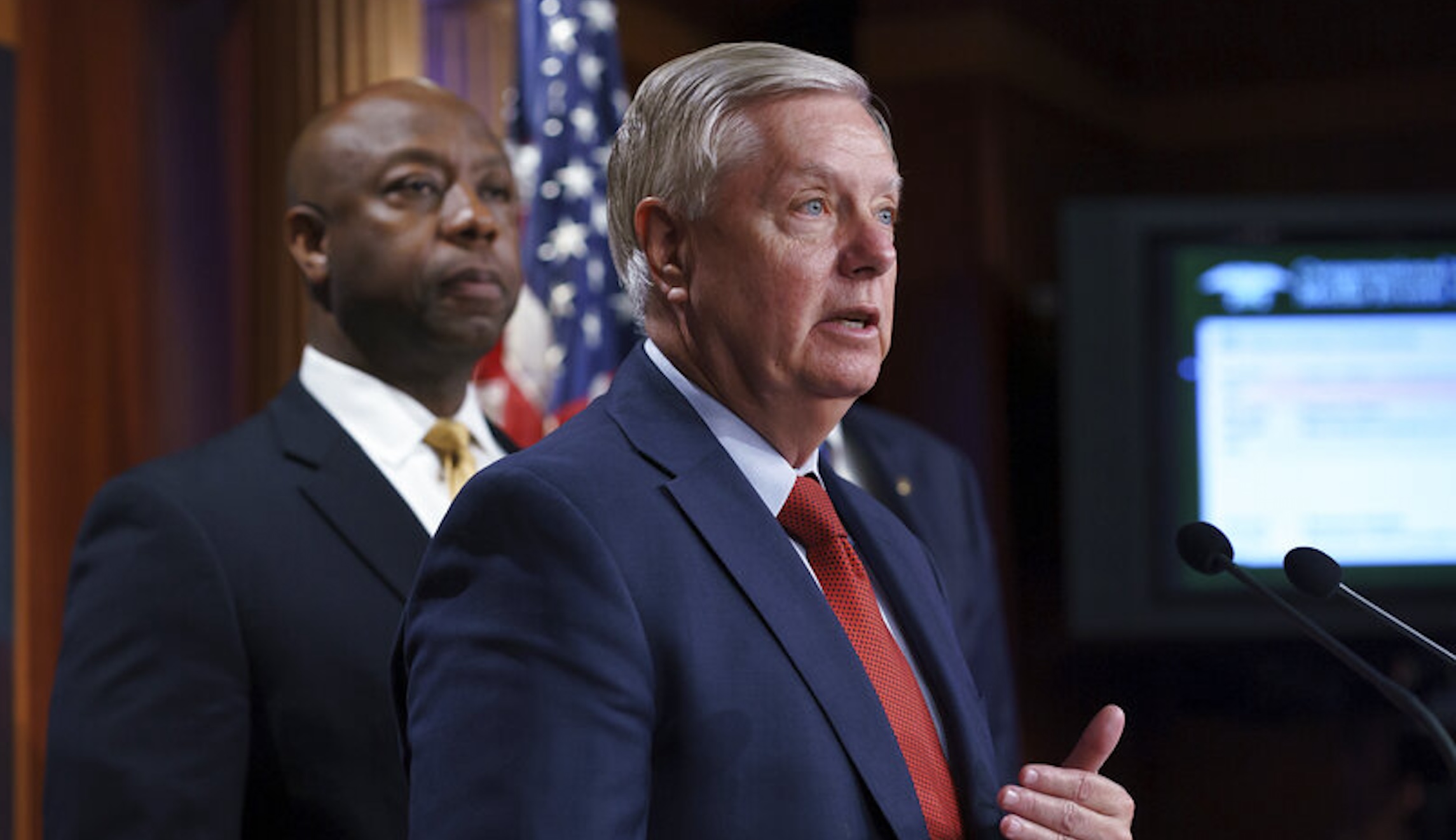 Graham and Scott urge Biden to tackle migrant crisis at the border