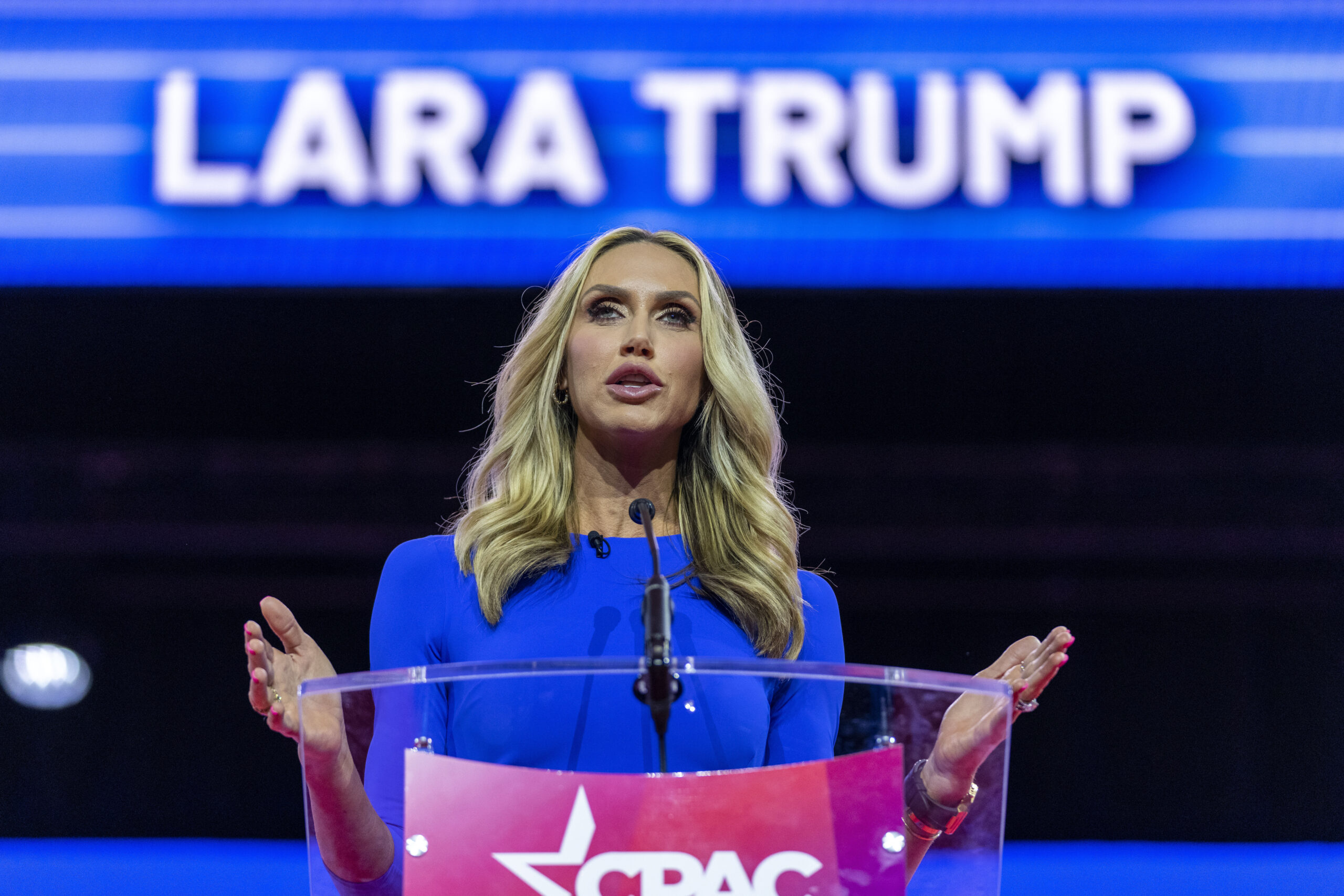 Lara Trump addresses CPAC live