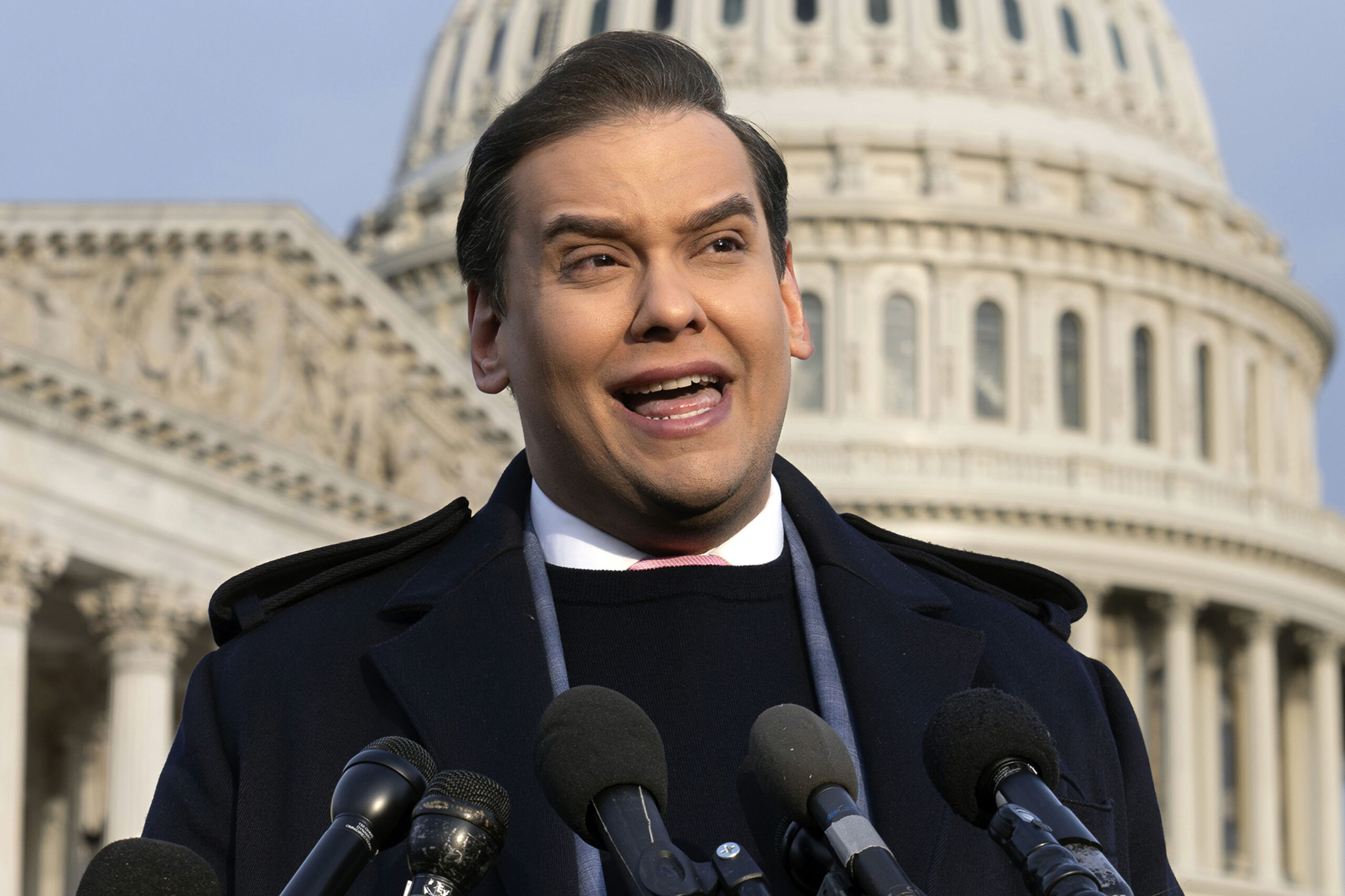 NextImg:George Santos mocks embarrassed House GOP: 'Miss me yet?'