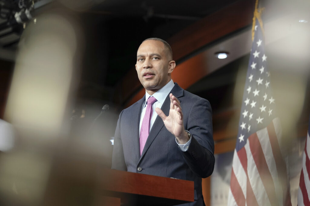 Hakeem Jeffries cautions about risks in a post-Roe era