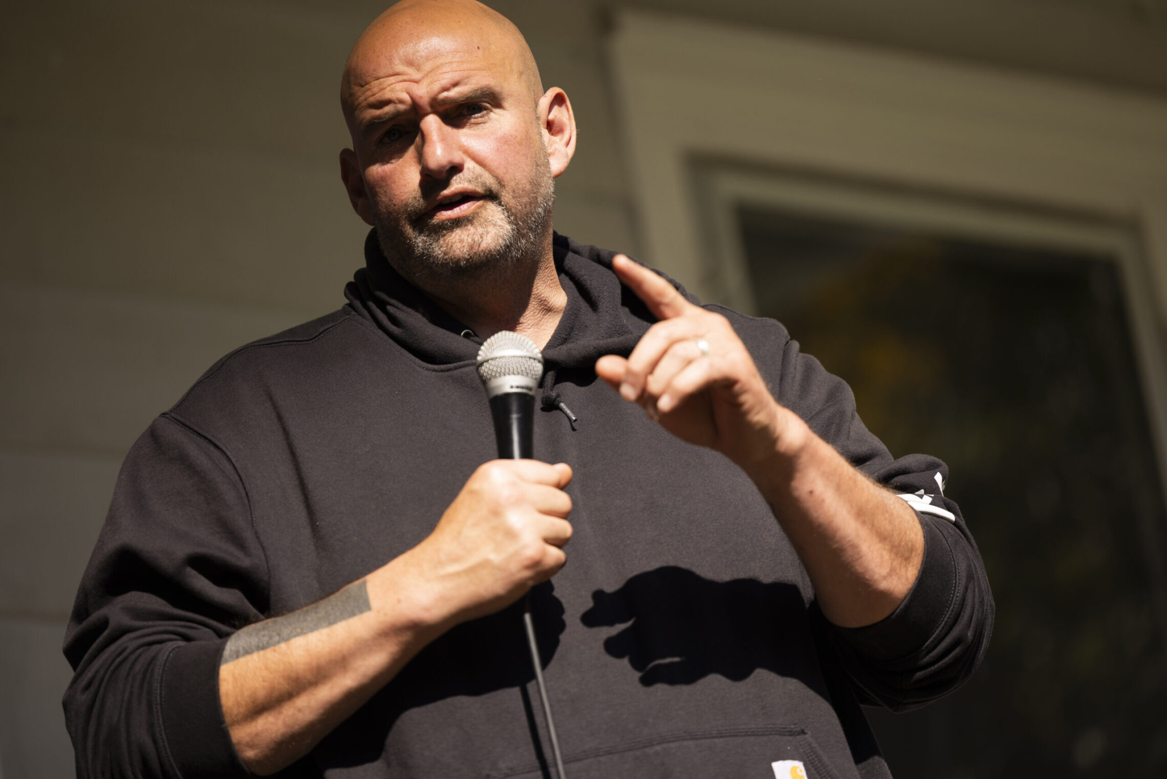 Fetterman asks why protesters do not demand Hamas surrenders and release hostages