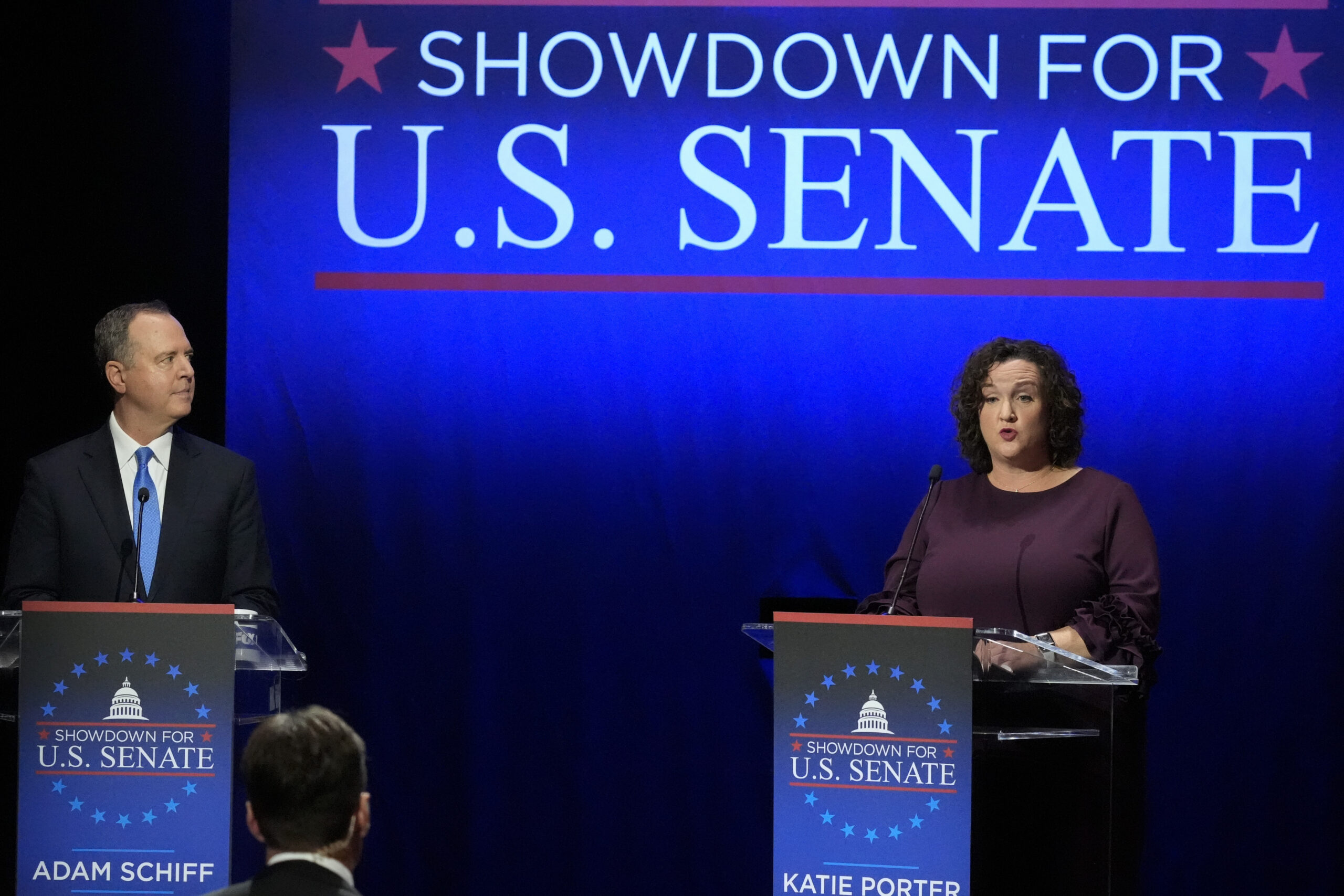 Porter criticizes Schiff for excluding women in prominent California Senate race