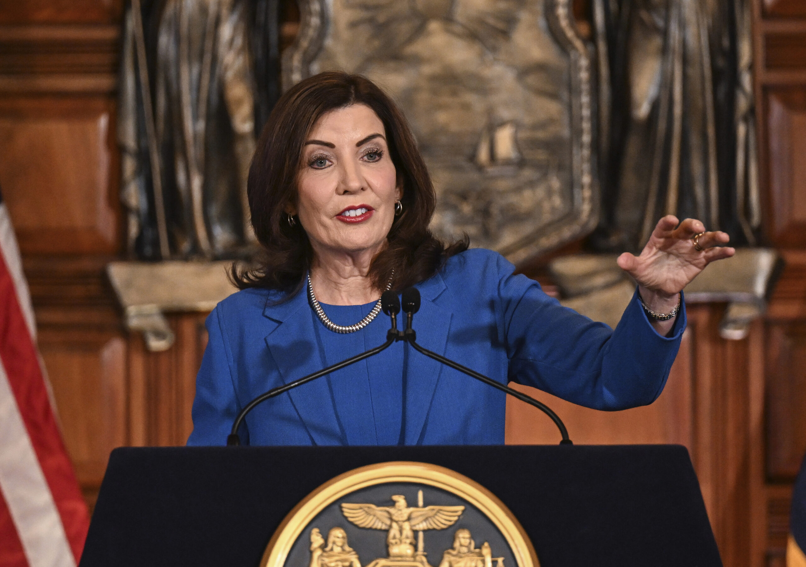 NextImg:Path for Democratic House speaker ‘goes through New York,’ Hochul declares - Washington Examiner