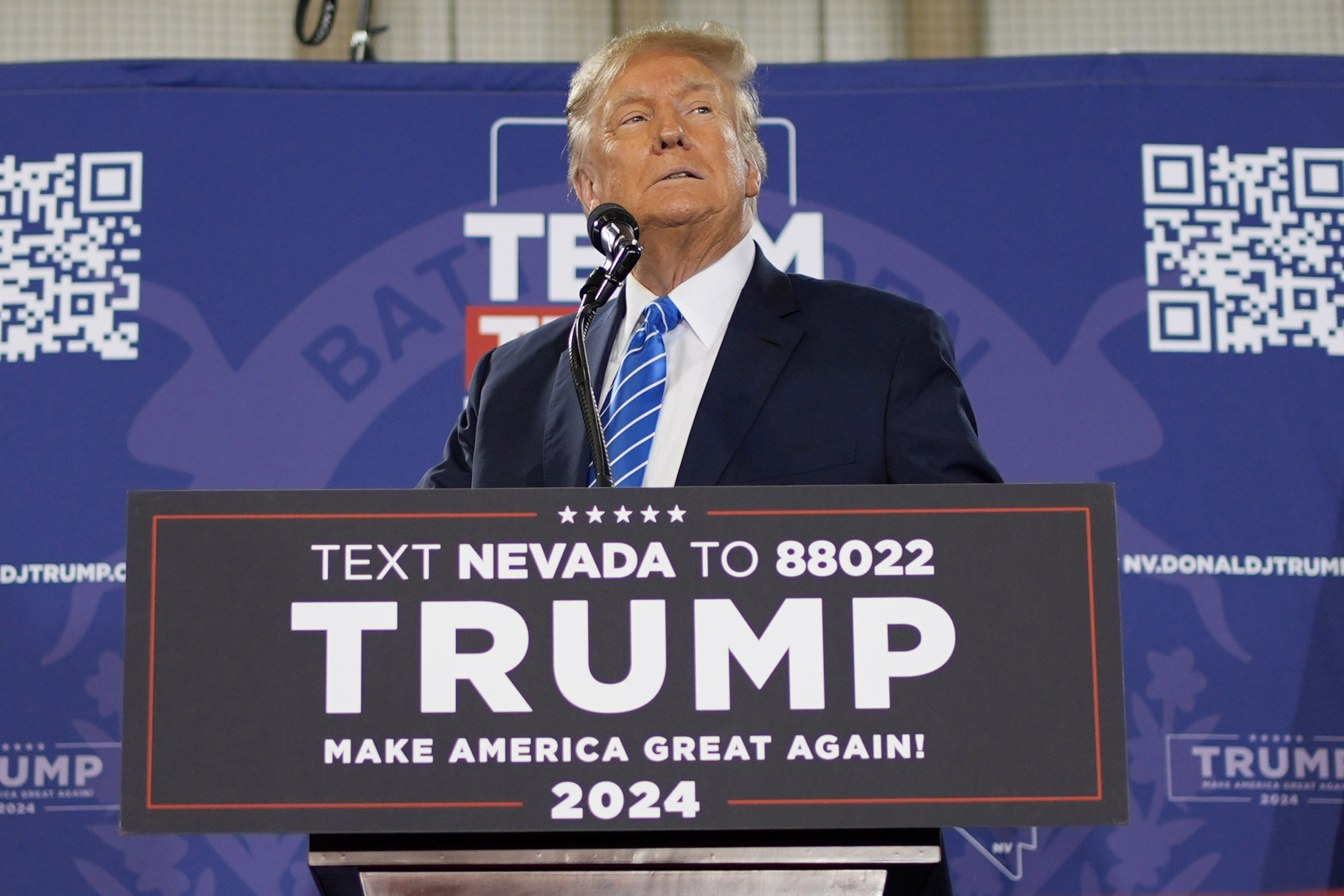 Trump clarifies dictator comments were a joke