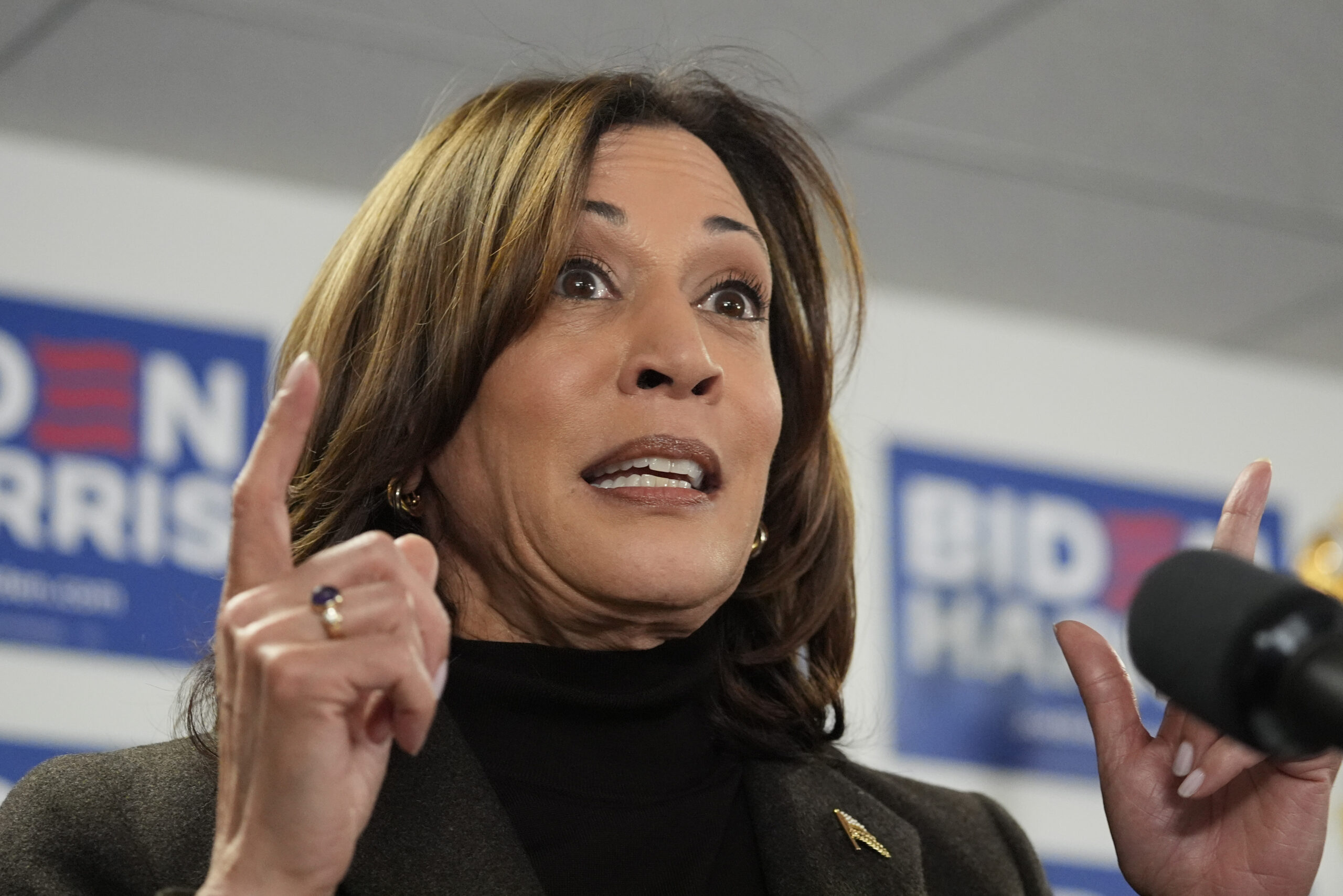 Kamala Harris steps up on campaign trail, but Dems worry it’s insufficient