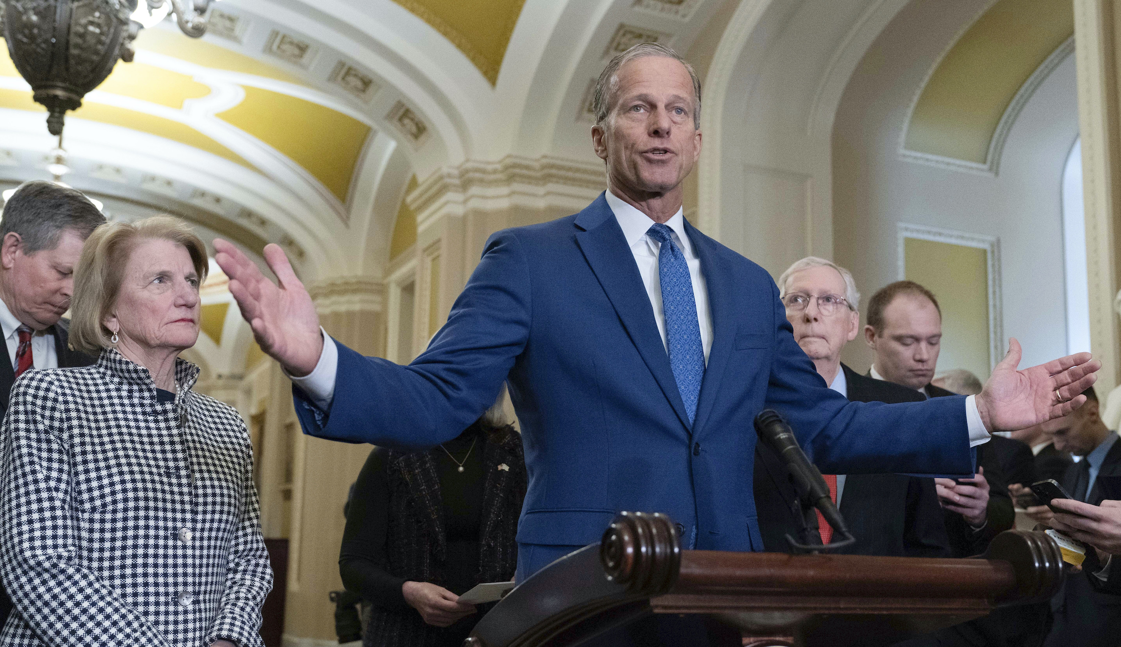 Ukraine bill uncertain as Senate Republicans reject border agreement