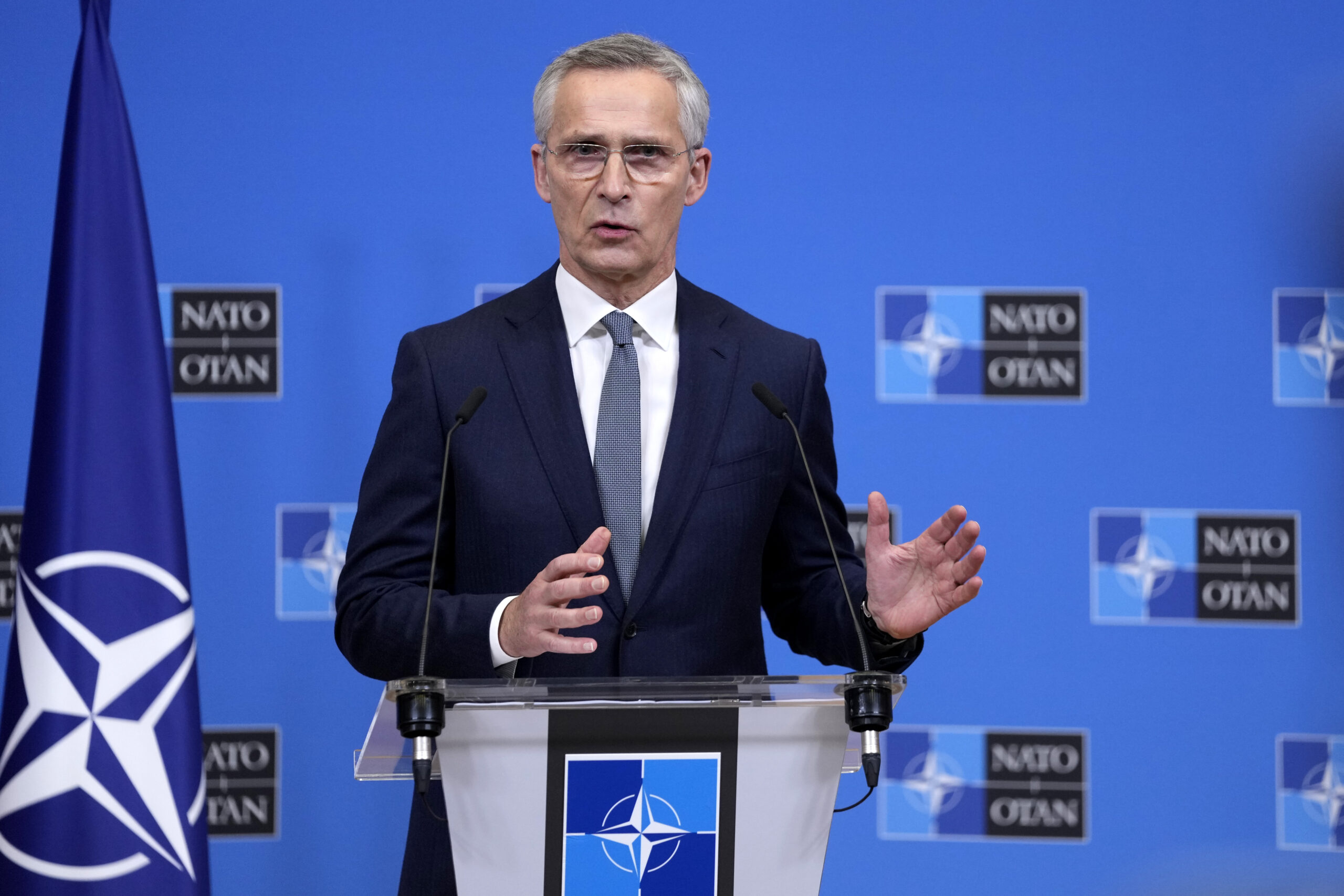 Alliance leader scrutinizes Trump’s NATO comments