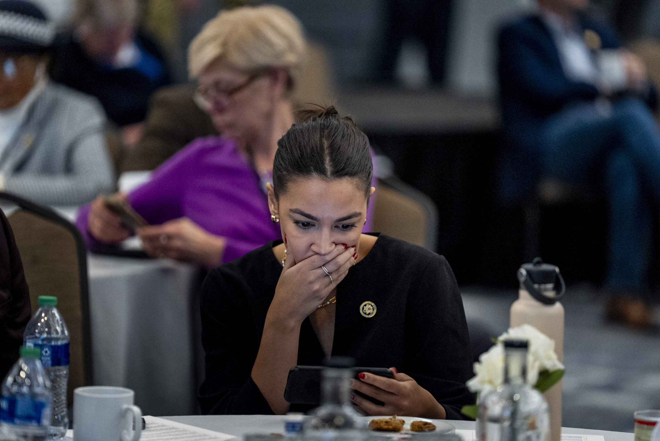 NextImg:AOC blasts pro-Israel group for ‘targeting’ congresswomen ‘who have survived sexual assault’ - Washington Examiner