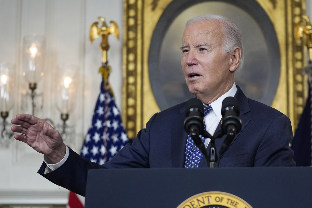 NextImg:Biden's confused nighttime press conference 'made a campfire into a bonfire'