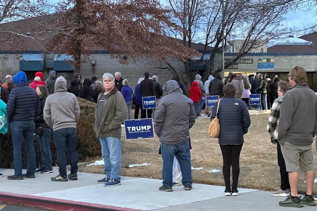 Trump dominates Nevada caucuses, securing fourth win against Nikki Haley