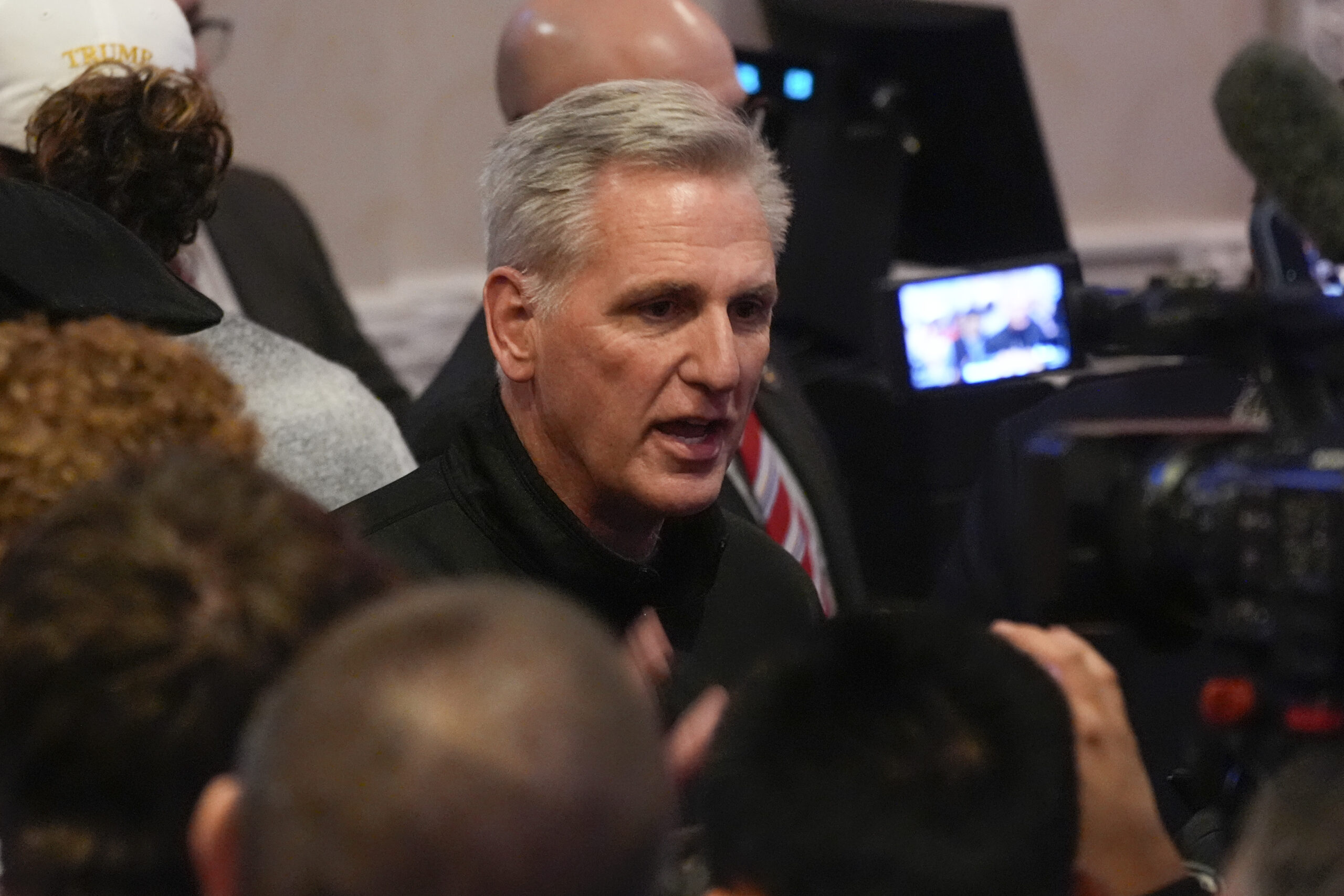 NextImg:McCarthy confident in McDaniel and bristles at Gaetz suggestion of leading RNC