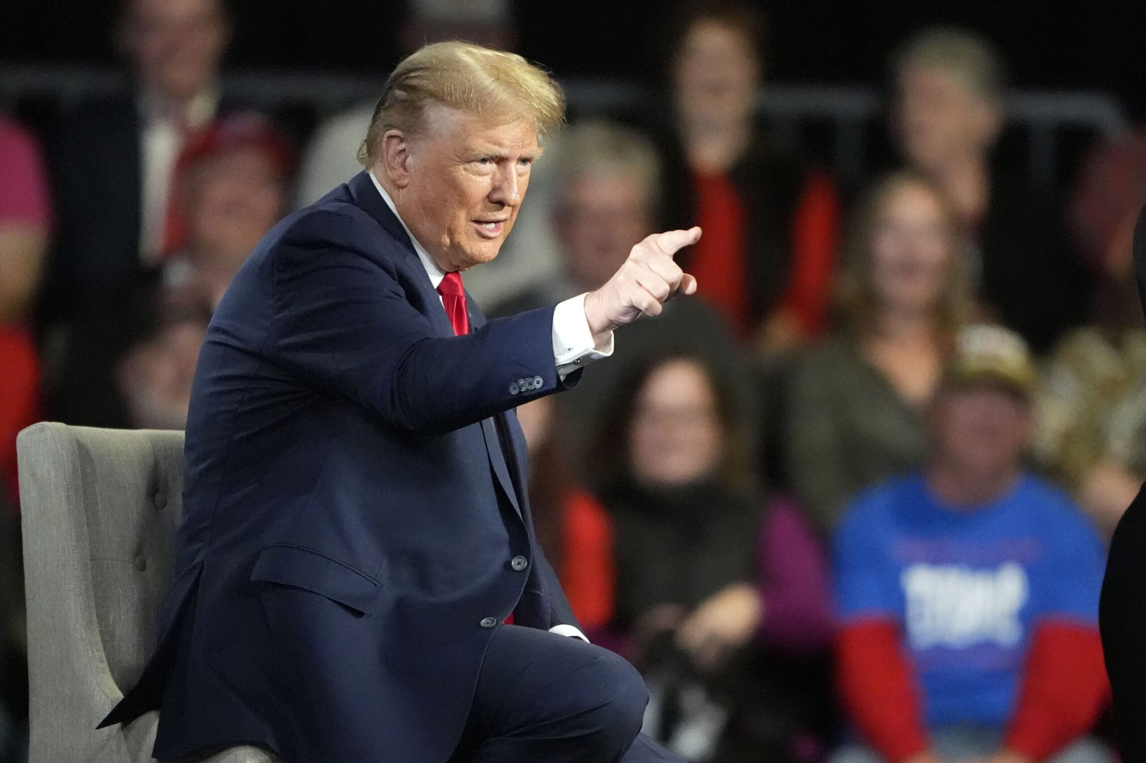 Trump’s campaign stop hints at his platform in battle against Biden