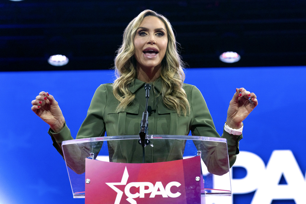 Lara Trump aims to ease GOP worries on early voting at CPAC 2024
