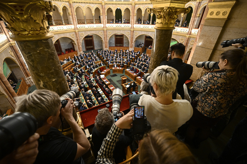NextImg:Sweden cleared to join NATO after Hungary votes to ratify bid - Washington Examiner