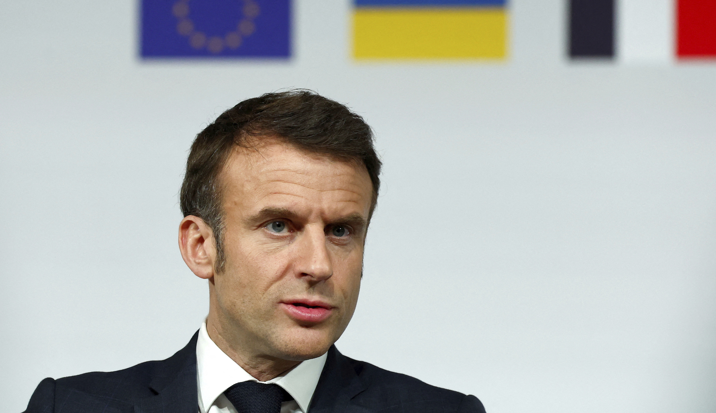 NextImg:Nuclear weapons and the SAS, or why Macron’s troops to Ukraine comment isn’t as insane as it sounds - Washington Examiner