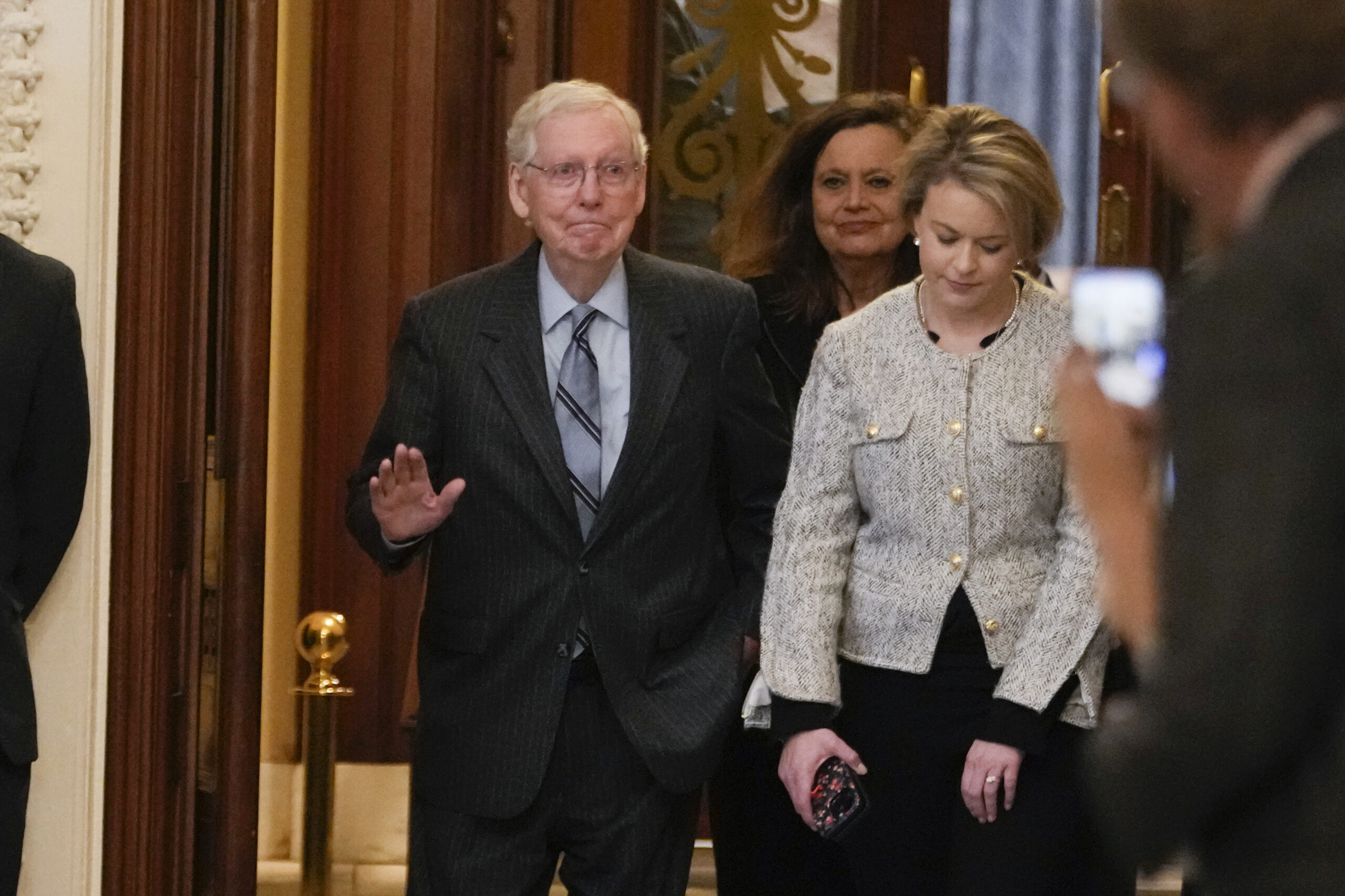 NextImg:READ IN FULL: Mitch McConnell’s Senate floor speech on resignation of leadership - Washington Examiner