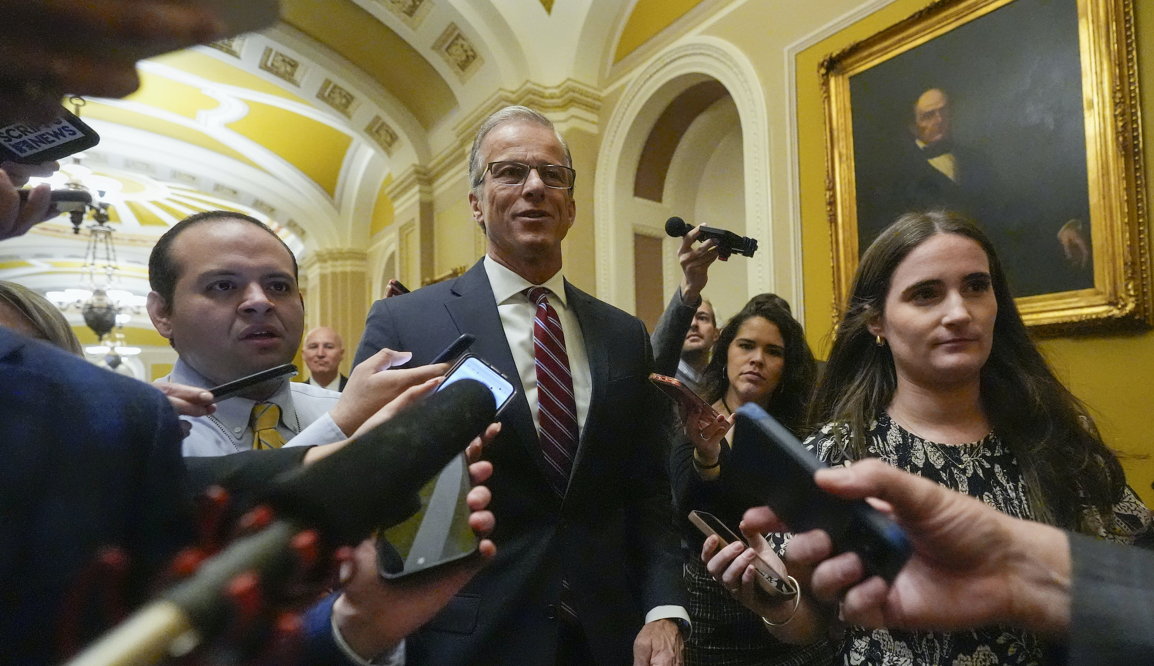 NextImg:John Thune teases run for GOP Senate leader: ‘Great conversations’ - Washington Examiner