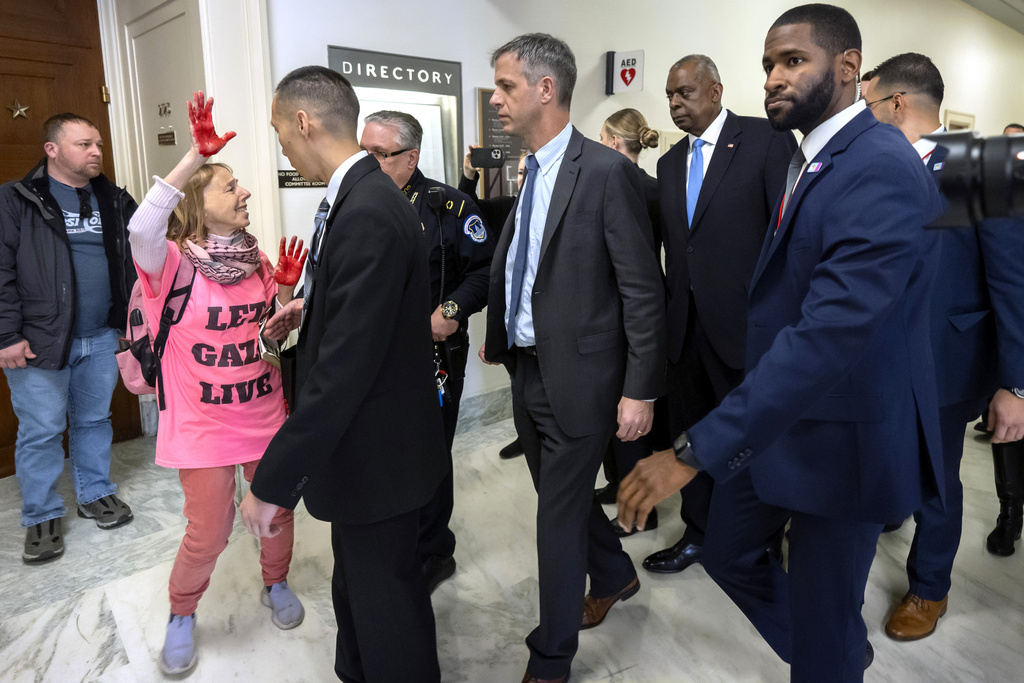 NextImg:Lloyd Austin pressed by House Democrats over Israel’s conduct in Gaza - Washington Examiner