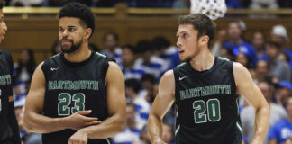 Men's basketball players for Dartmouth voted to join a union on Tuesday.