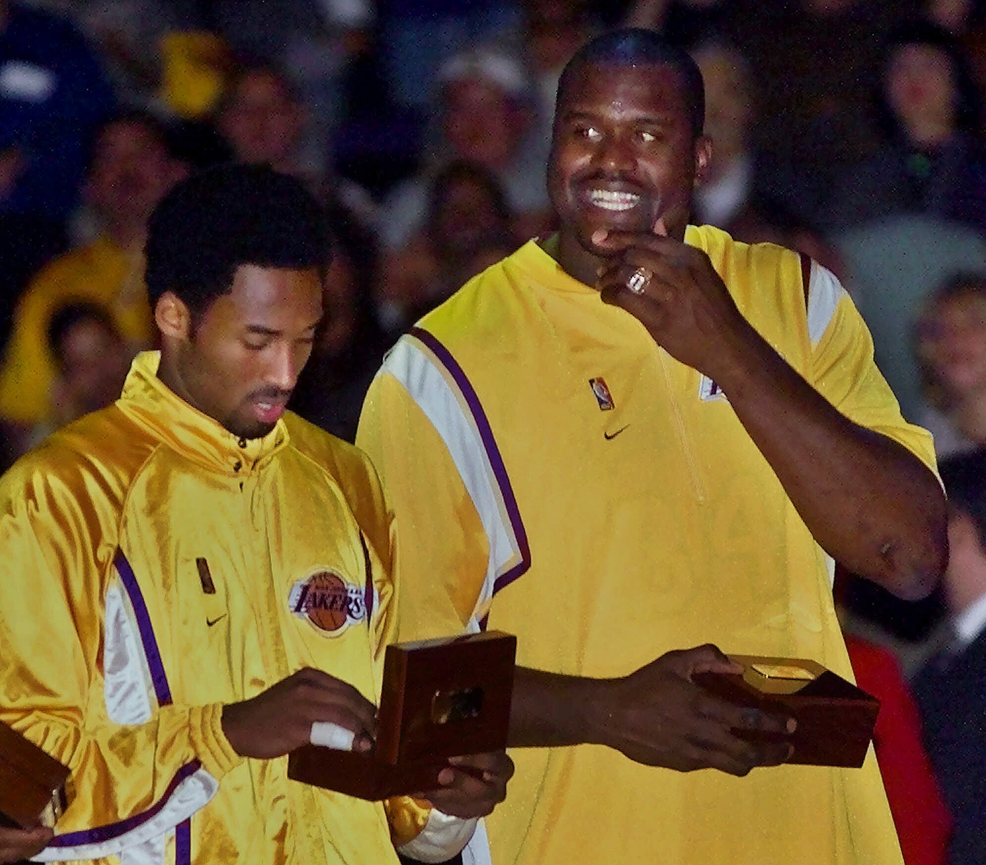 NextImg:Kobe Bryant’s 2000 Lakers ring gifted to father up for grabs at auction - Washington Examiner