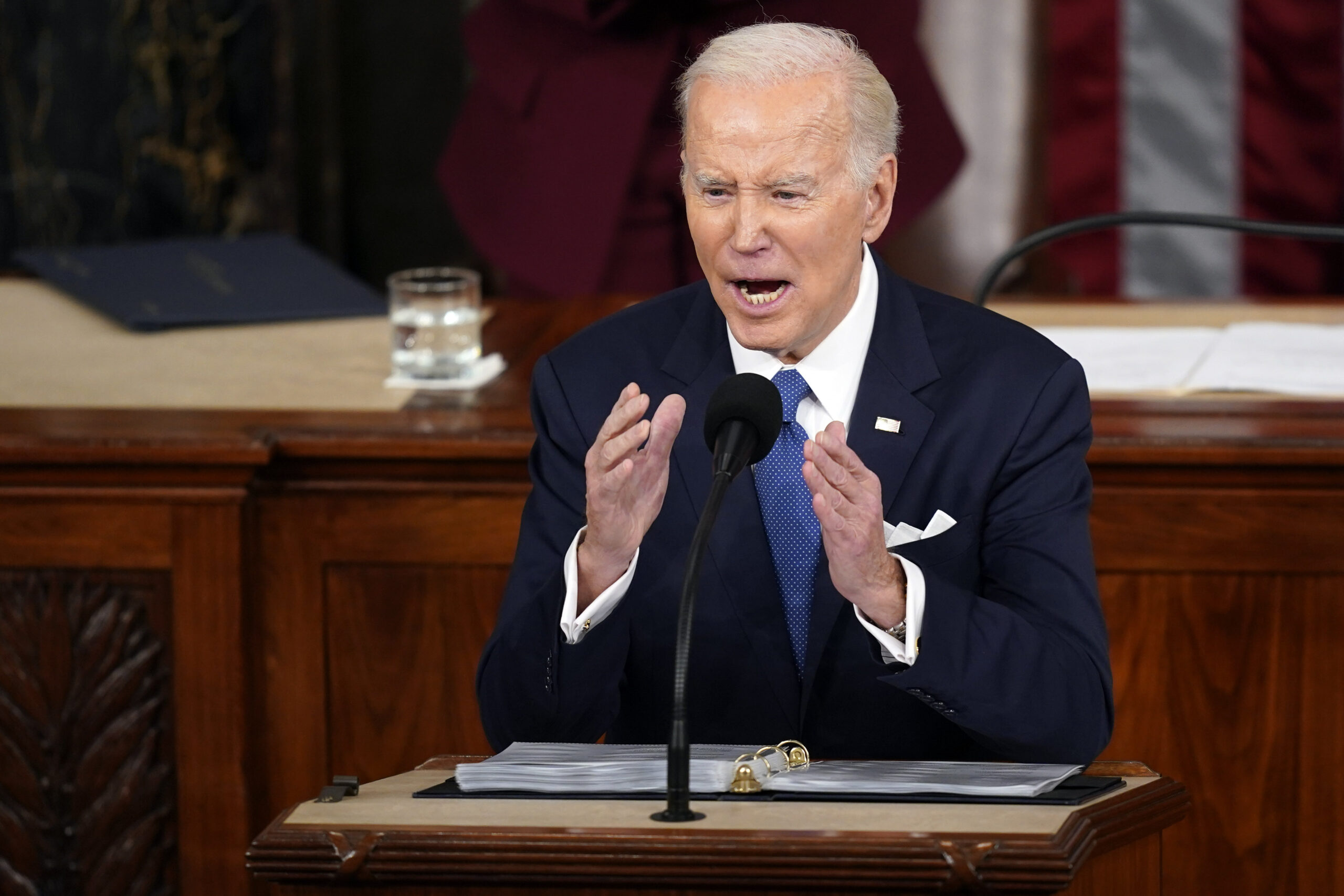 NextImg:State of the Union 2024: Biden to swing at Trump as someone ‘my age’ - Washington Examiner