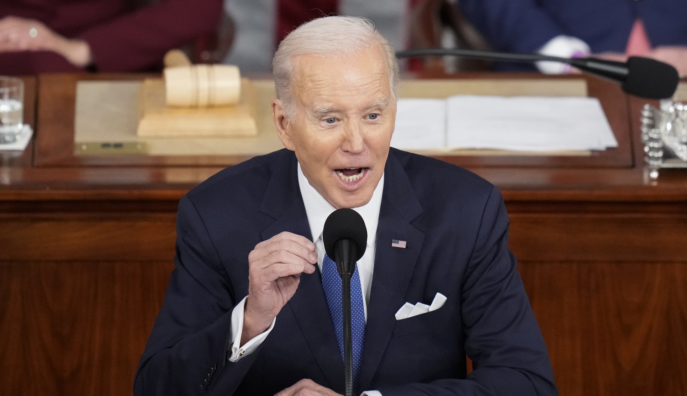 State Of The Union 2024 Biden Makes Second Longest Speech Of His Term   AP23062139293463 1 