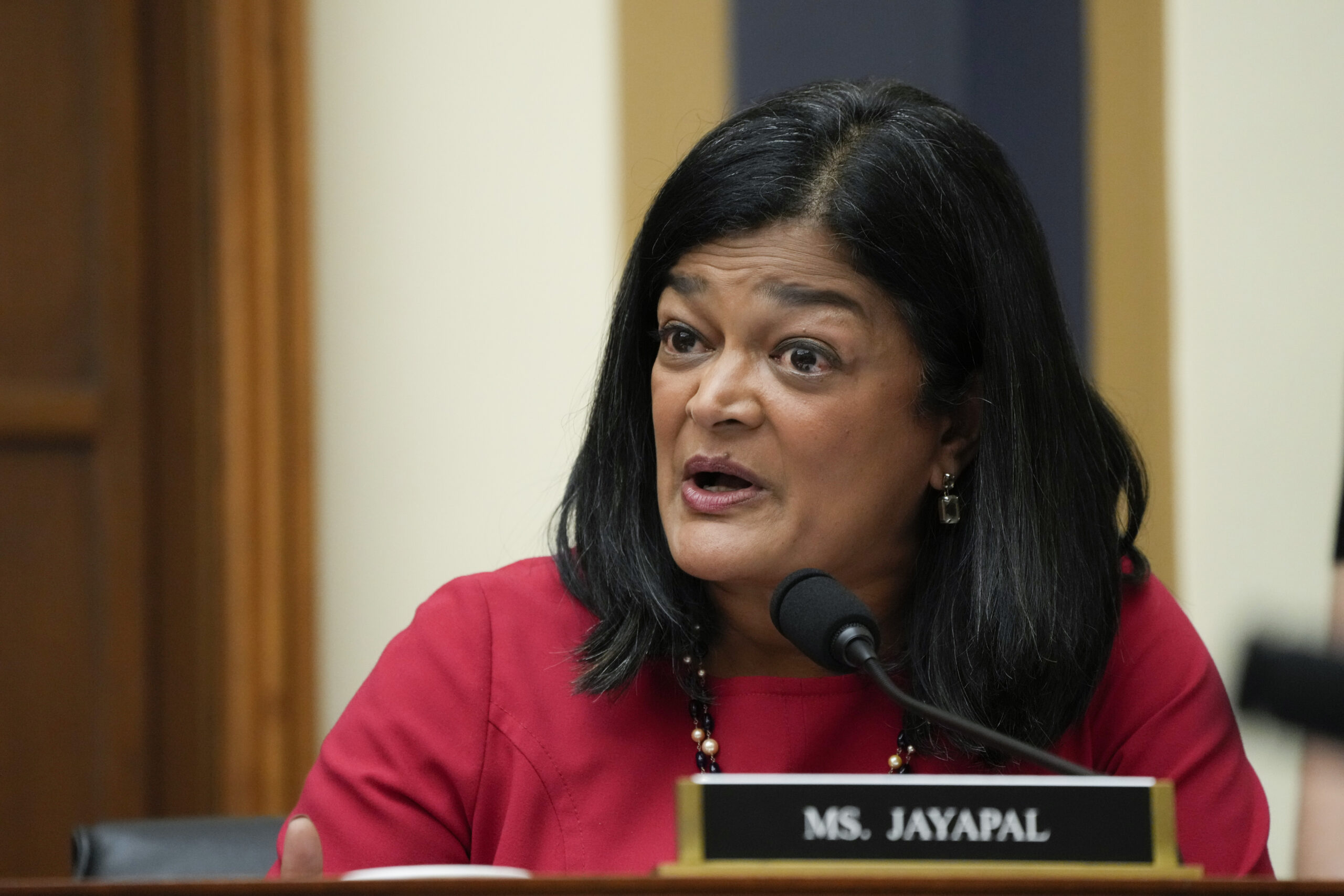 NextImg:Crisis in Gaza ‘breaking our coalition,’ Jayapal warns as pressure on Biden grows - Washington Examiner
