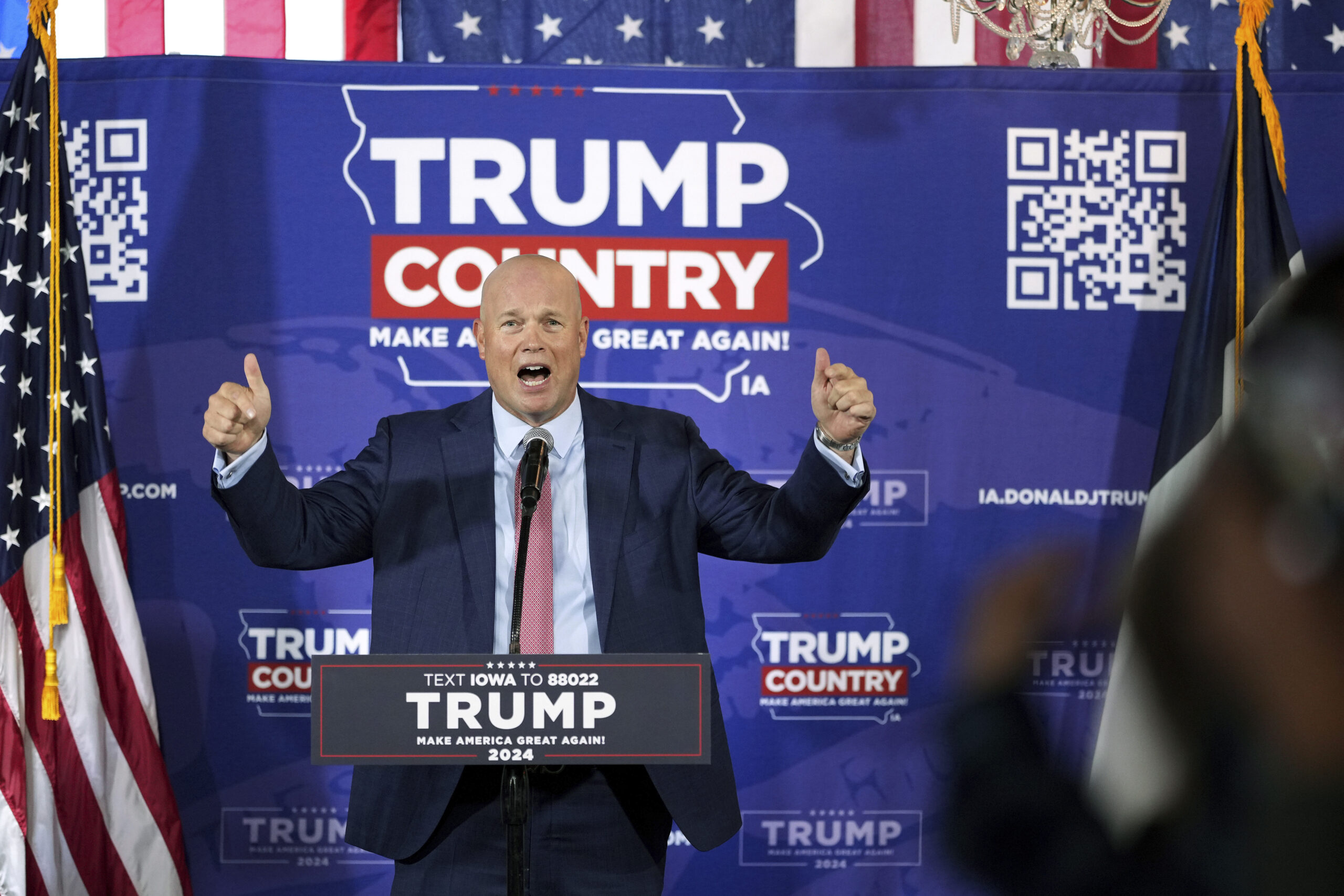 NextImg:Matthew Whitaker argues Trump’s indictments are meant to keep him ‘off the campaign trail’ - Washington Examiner
