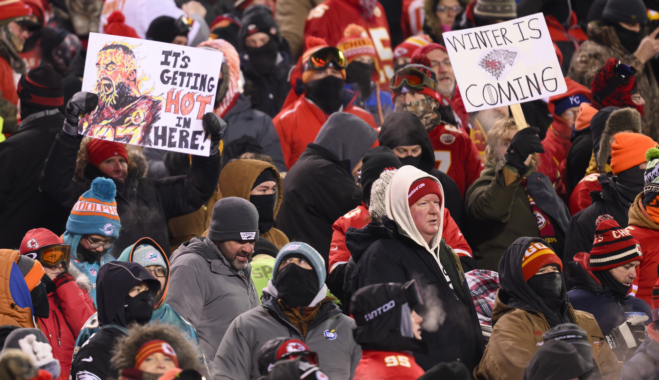 NextImg:Multiple Kansas City Chiefs fans underwent amputations for severe frostbite after freezing wild-card match