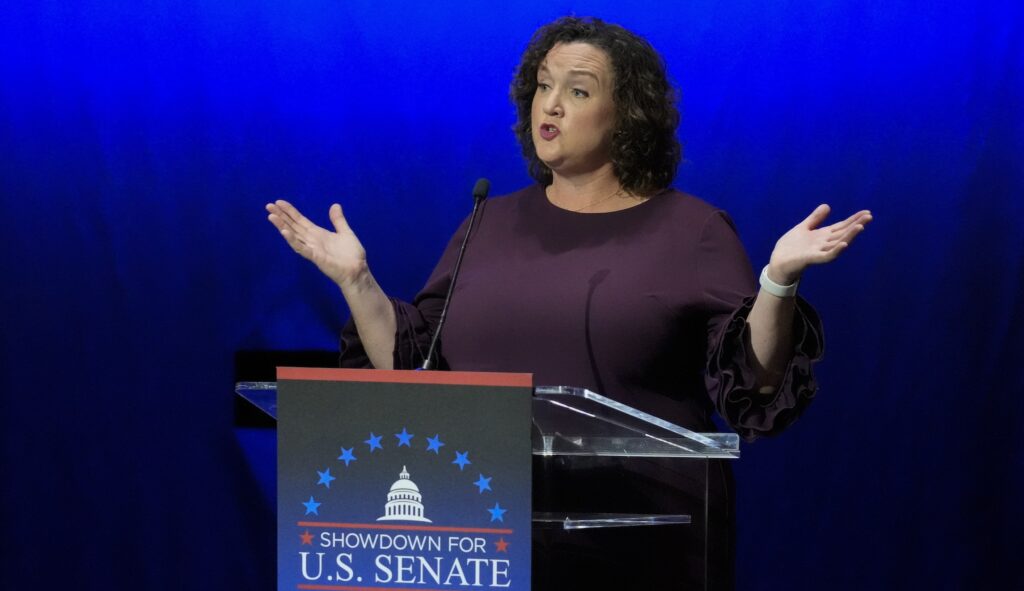 Katie Porter wishes she used a ‘different word’ after calling California Senate primary ‘rigged’