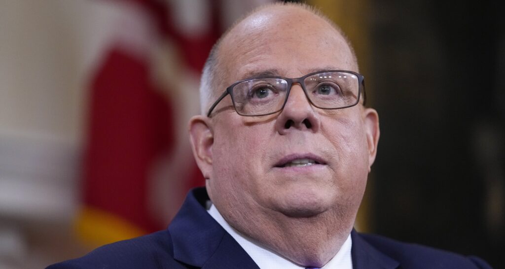 Larry Hogan, a financial underdog, aims to win a blue Senate seat as a billionaire Democrat injects  million into his own campaign