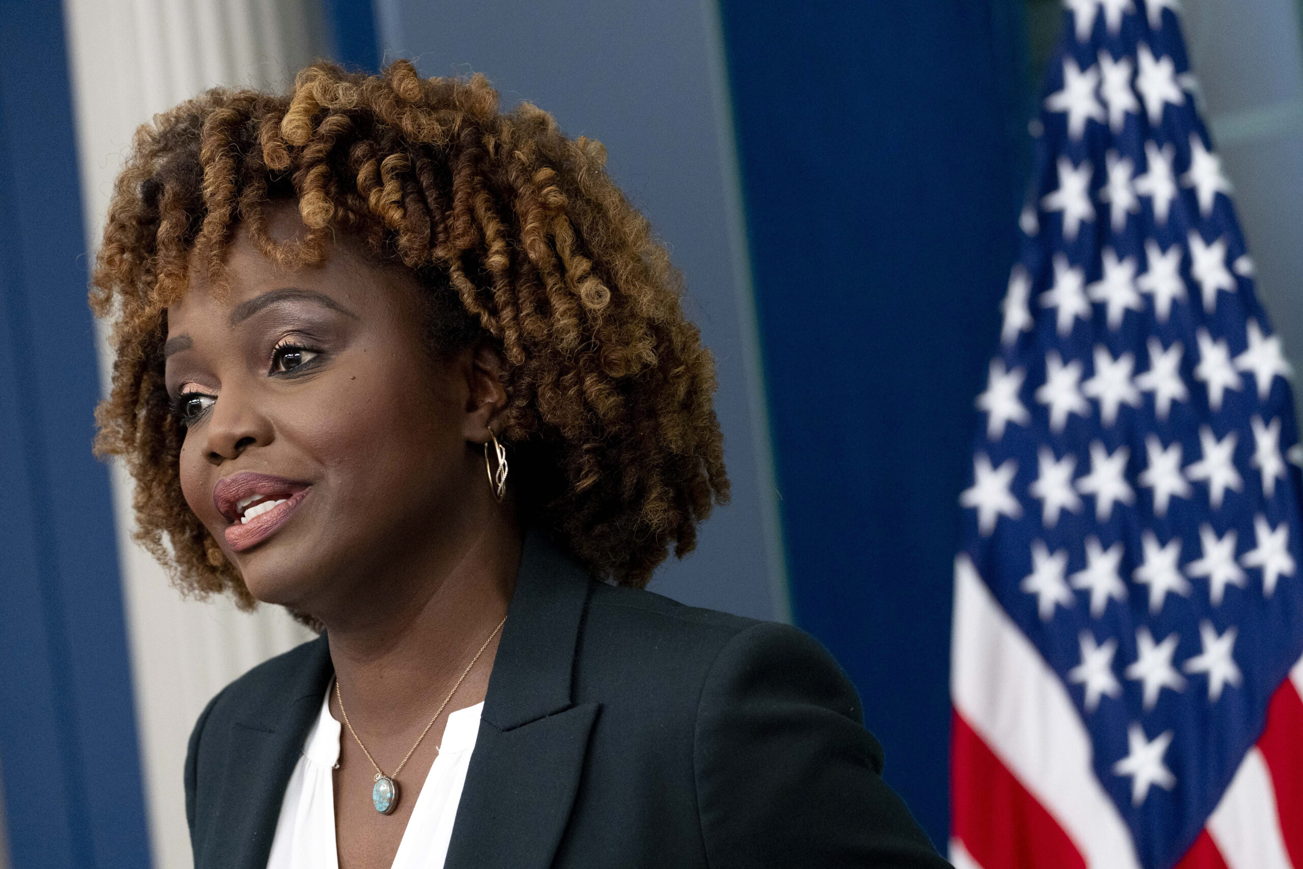 NextImg:WATCH LIVE: Karine-Jean Pierre holds White House press briefing